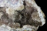 Quartz Crystal Geode Section - Morocco #136934-3